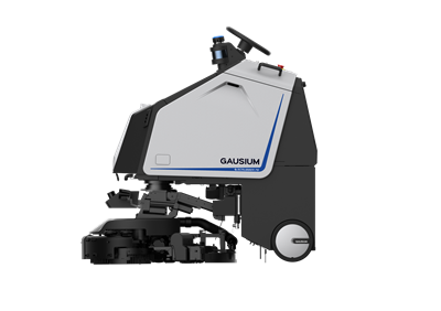 Left side view Gausium Scrubber 75 | Industriële Robot Schrobmachine